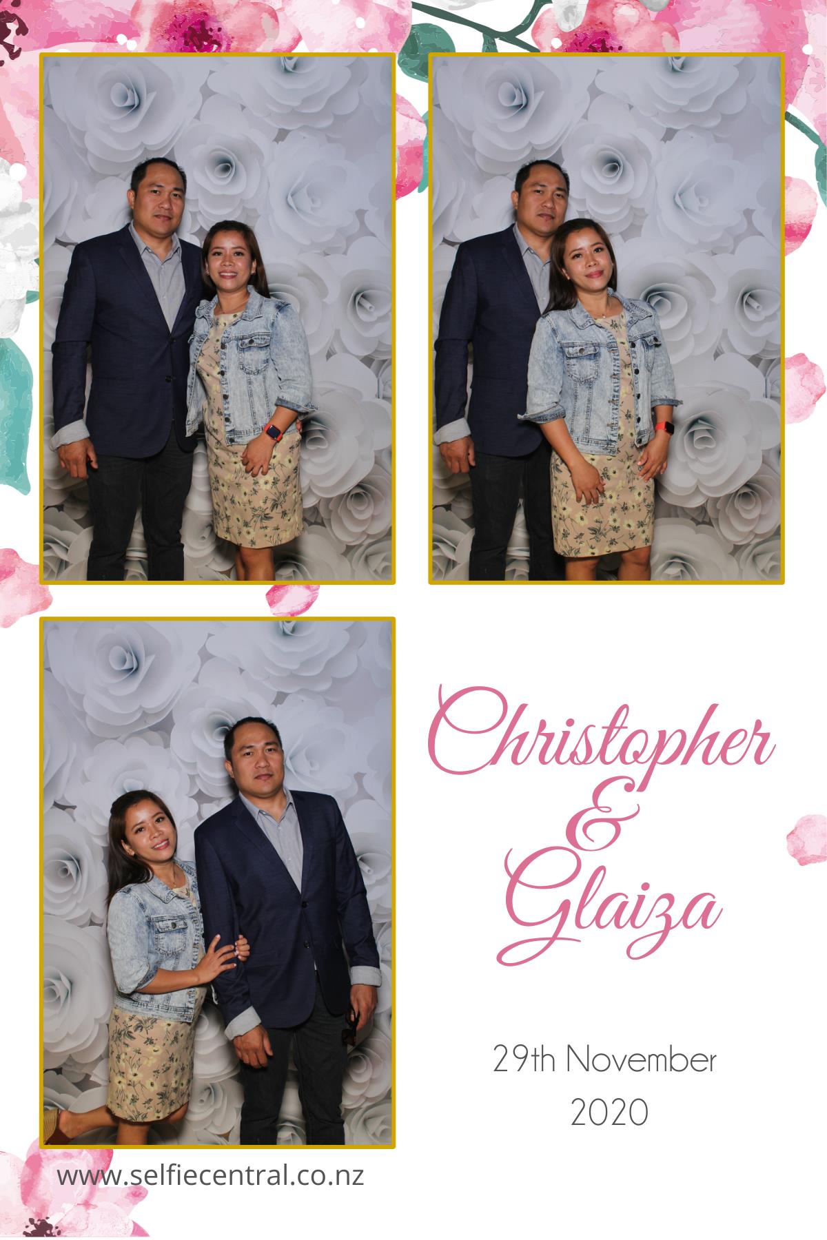 Christopher and Glaiza's Wedding | View more photos from the event at gallery.photobooth.co.nz/u/SelfieCentral/Christopher-and-Glaizas-Wedding
